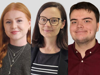 Amber Johnson, Jennifer McPadden and Reece Norbury